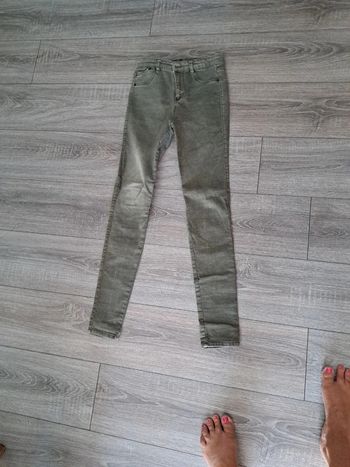 Jean slim kaki taille 36