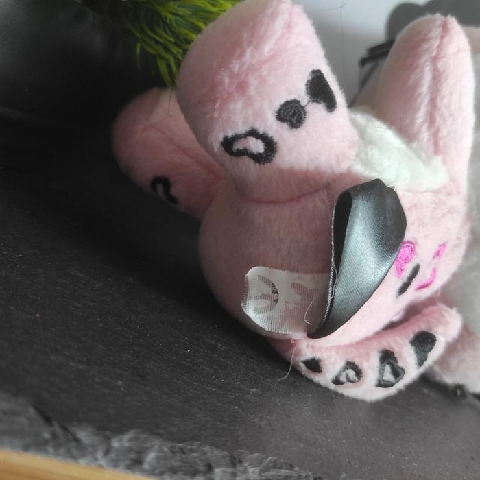 sanrio tokidoki hello kitty skull plush doll limited japan Crâne Noir Rose Coeur - photo numéro 7
