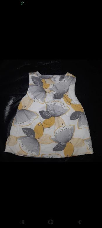 Robe manches courtes 1 mois