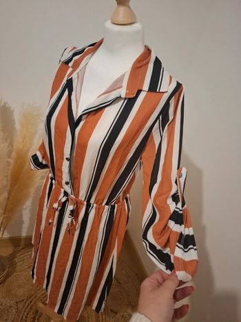 Robe rayée légère boutonnée Guts & Gusto taille S/M 36/38