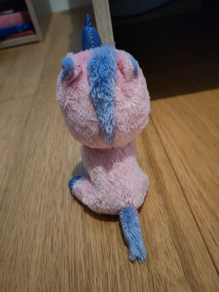 Peluche Licorne rose marque ty - photo numéro 2