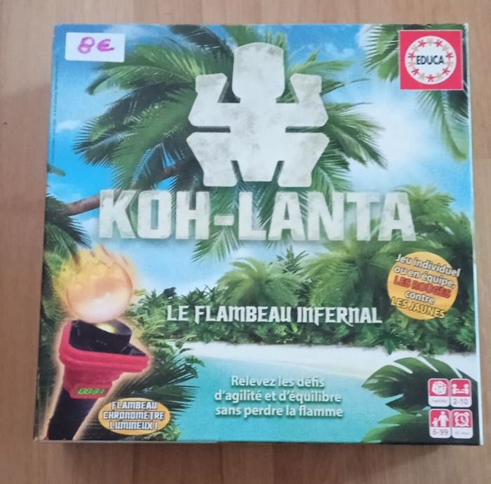 Jeux koh- Lanta le flambo infernal