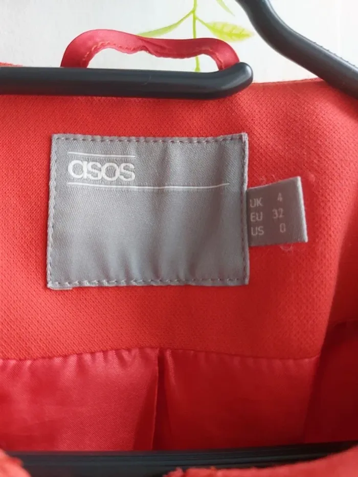 Blazer ASOS – 32 – Corail – État : Excellent - photo numéro 4