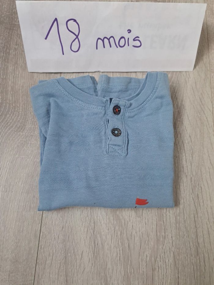 T-shirt manches longues 18 mois - photo numéro 3