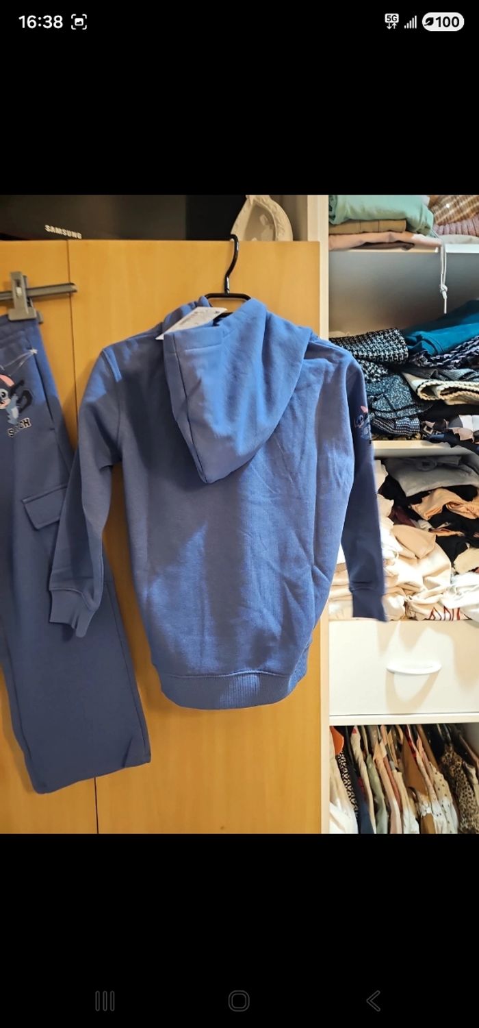 Ensemble sport stitch fille neuf 8 ans - photo numéro 4