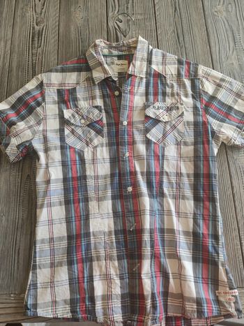 Chemise manche courte chemisette Pepe Jeans