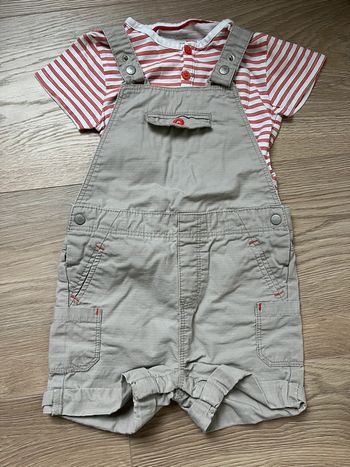Ensemble salopette obaibi 2 ans