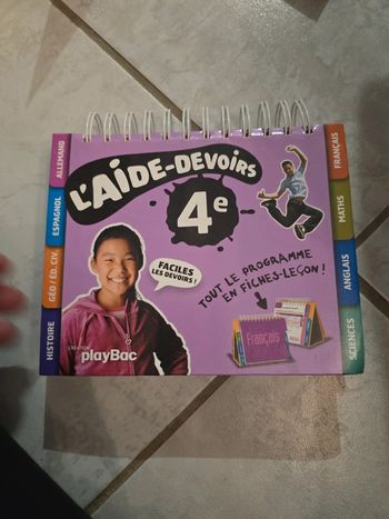 L aide devoirs #orianabllivre