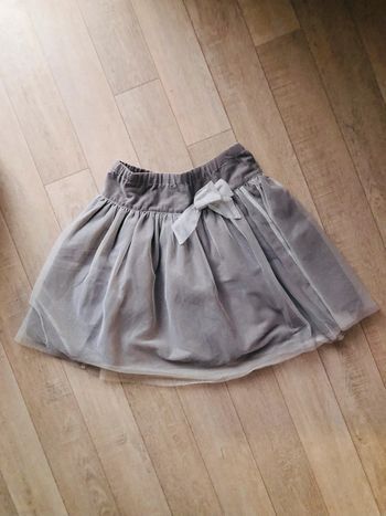 Jupe grise argentée pailletée Cyrillus