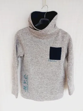 Sweat col montant 8 ans In Extenso