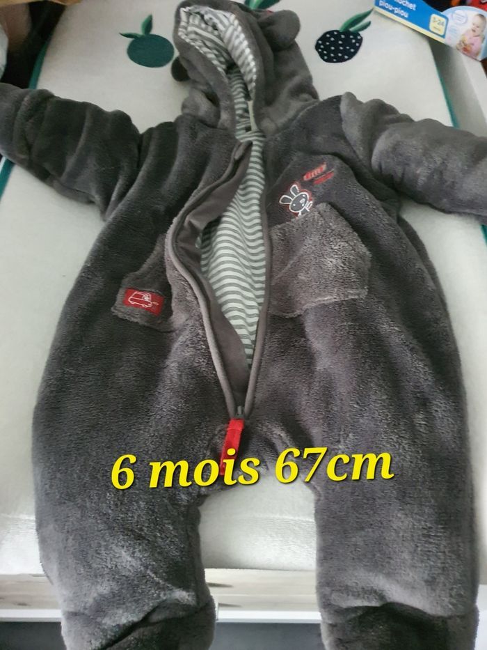 Combi pilote garçon 6mois