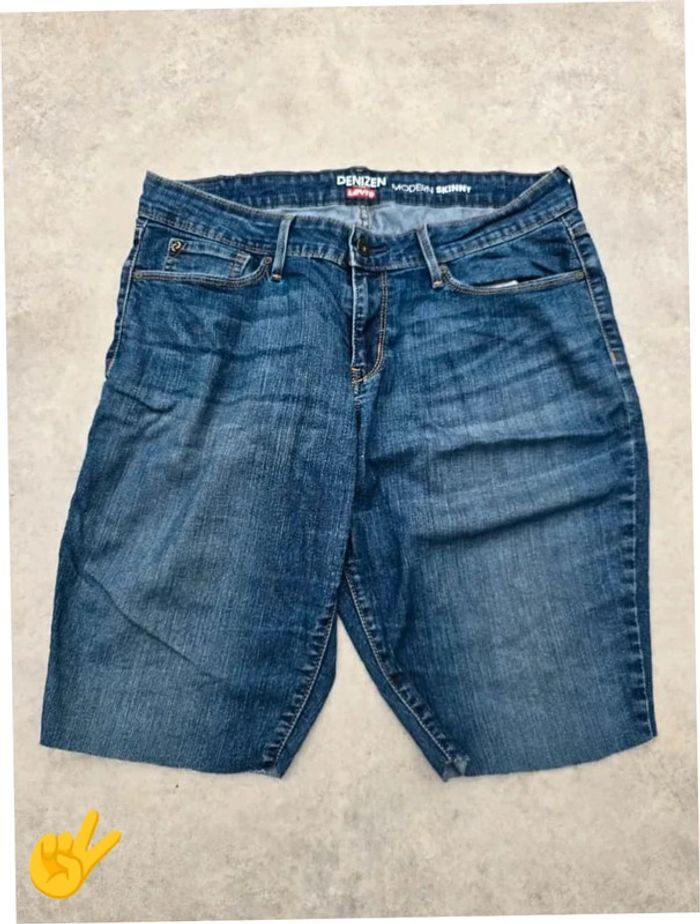 Short Levi's Denizen W34 FR44 Bleu Homme men #SHO38 - photo numéro 3