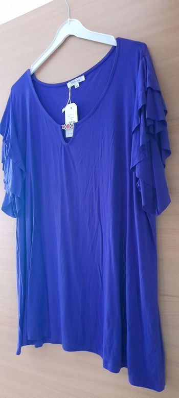 Tunique paprika violet 50 52