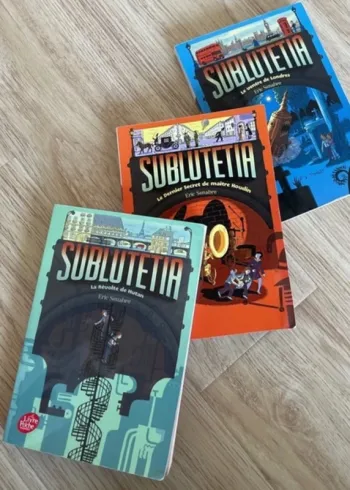 Lot de 3 tomes Sublutetia
