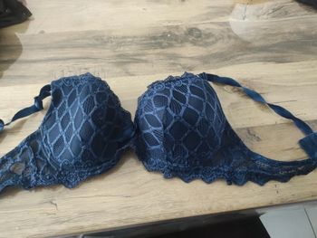 Soutien gorge bleu