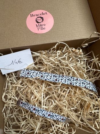 Coffret bracelet mère / fille 