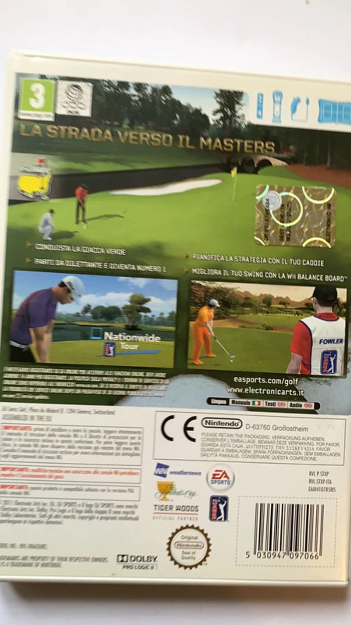 Tiger woods pga tour 12 masters wii - photo numéro 4