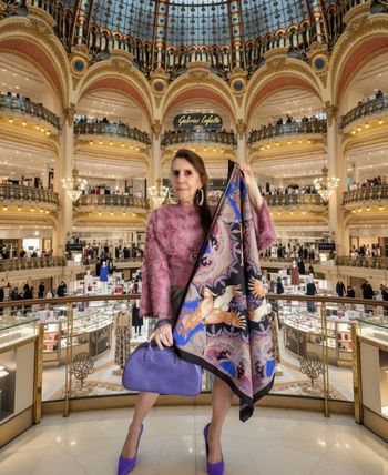 Foulard chic Vintage dressing