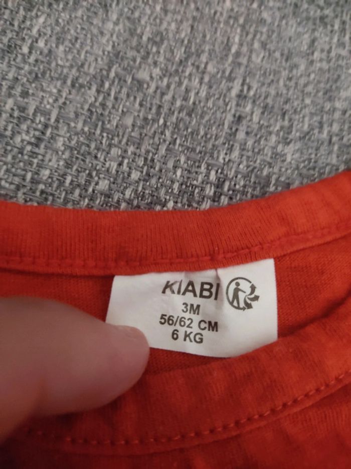 Lot de 3 tee-shirts manches longues taille 3 mois - photo numéro 4