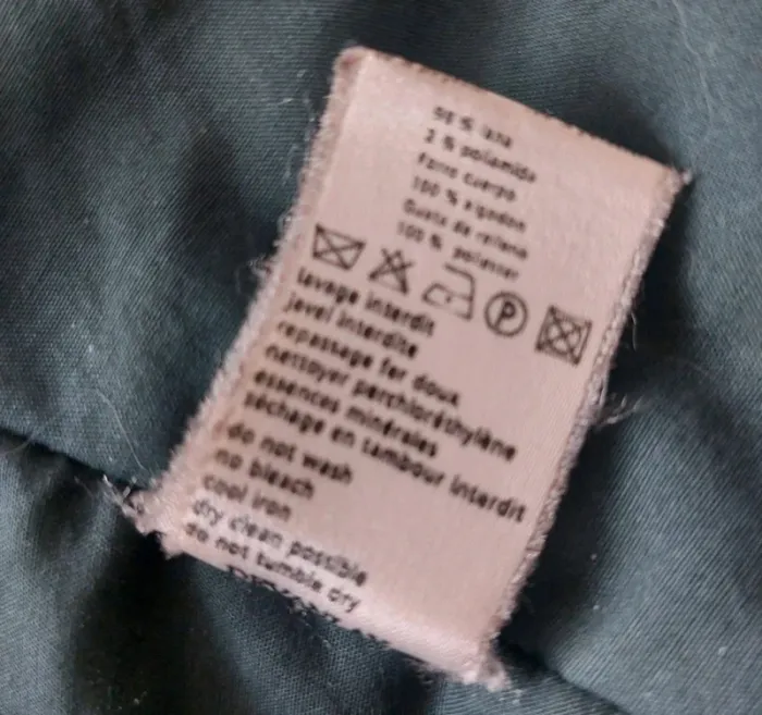 Veste vintage grise avec boutons dorés - photo numéro 11