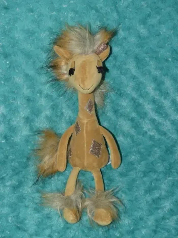 Doudou peluche girafe Gina marron clair Jellycat 🐮Neuf