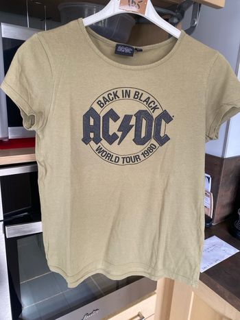 T-shirt Fille, AC/DC, taille 12 ans