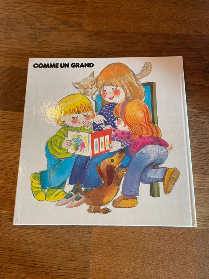 Livre Comme un grand Les oiseaux Les poissons Les chats - photo numéro 2