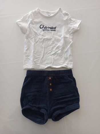 Ensemble bébé garçon 9 mois