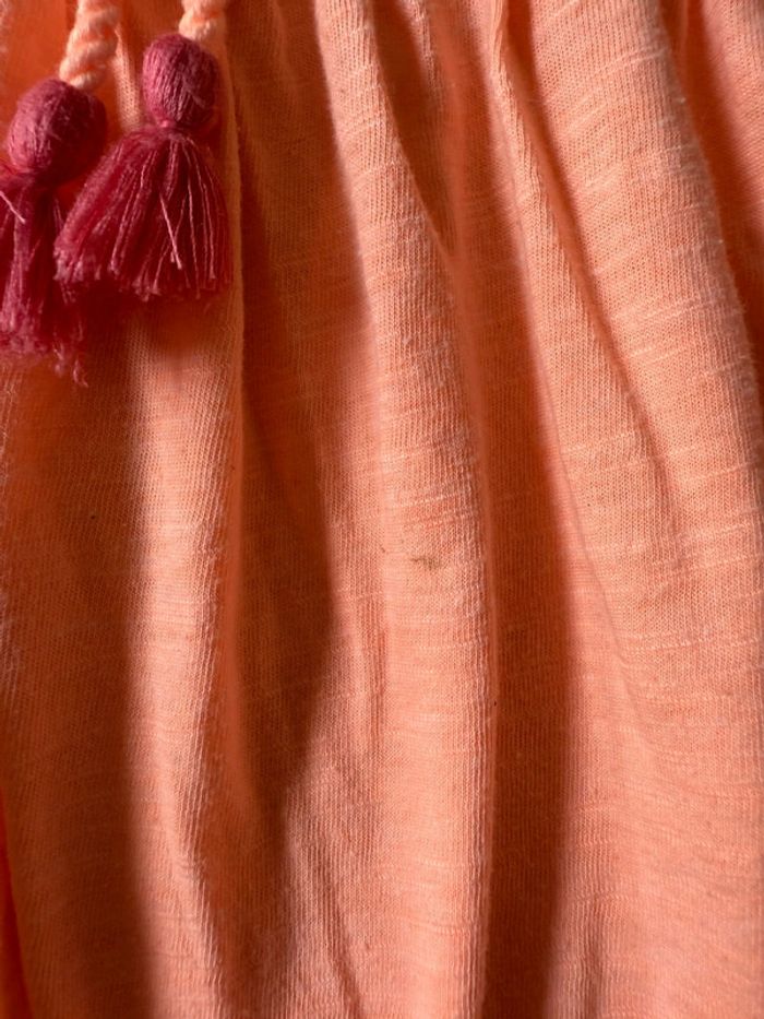 Robe orange - taille 24 mois - photo numéro 2