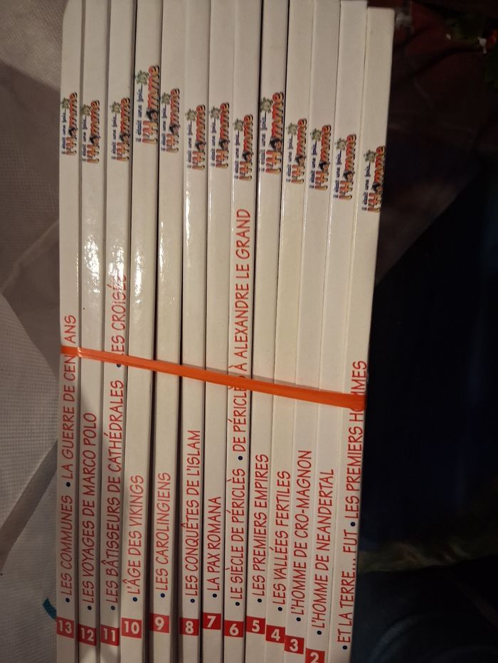 Lot de 13 livres il etait une fois l'homme - photo numéro 3