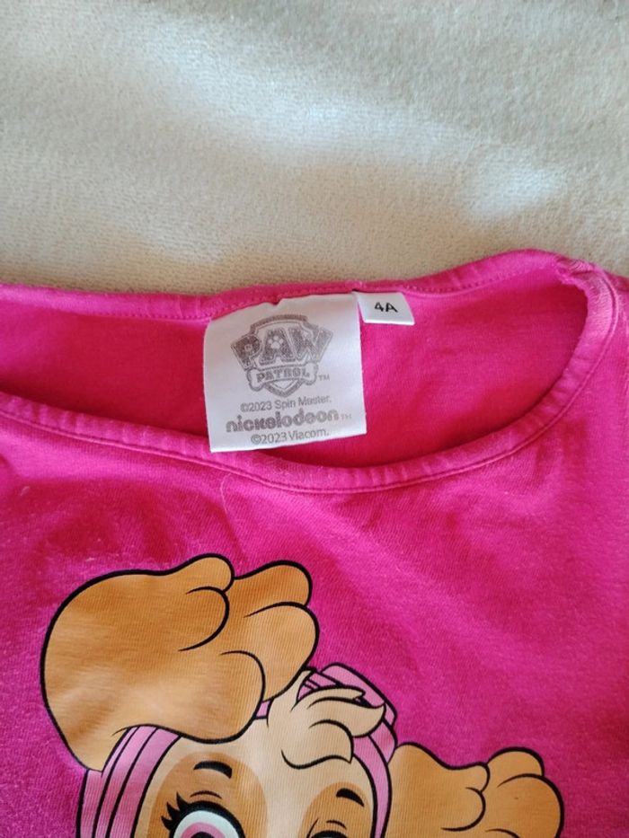 Tee shirt stella 4 ans Pat Patrouille - photo numéro 2