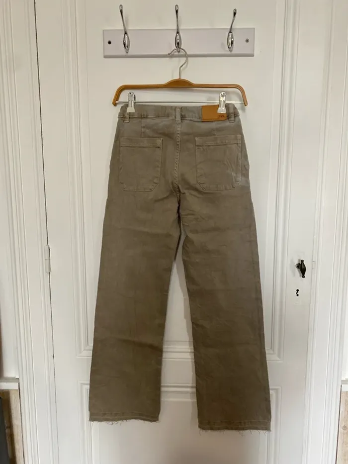 Jean Zara Beige 13-14 ans - photo numéro 4