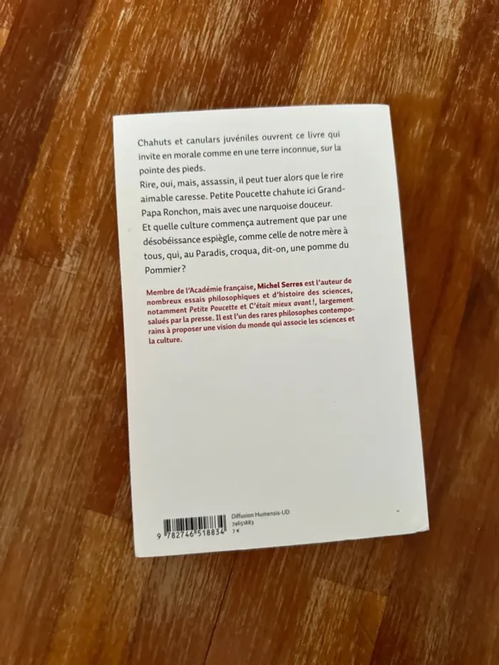 Livre morales espiègles Michel serres - photo numéro 3
