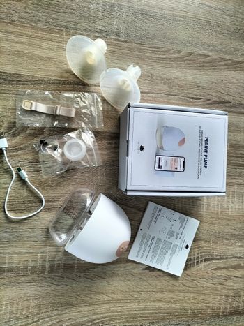 Tire-lait électrique Perifit Pump mains libres – complet + téterelle supplémentaire