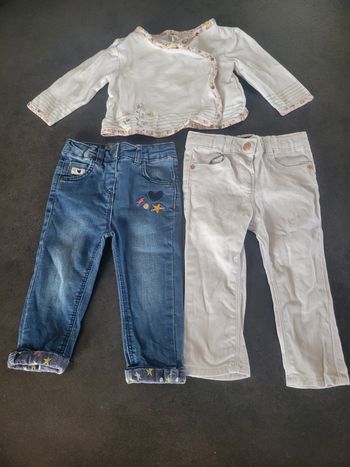 Lot vêtements fille 9mois