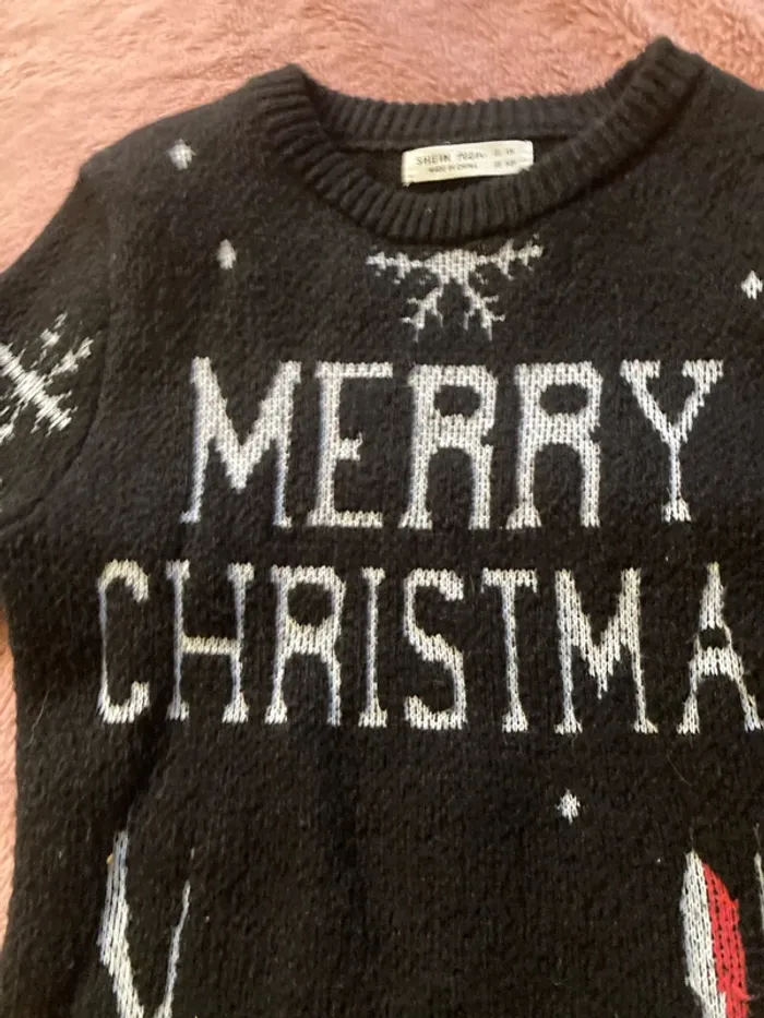 Robe pull merry christmas - photo numéro 3