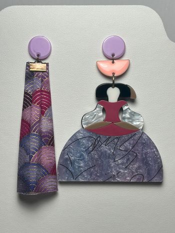 Boucles d'oreilles - La silencieuse