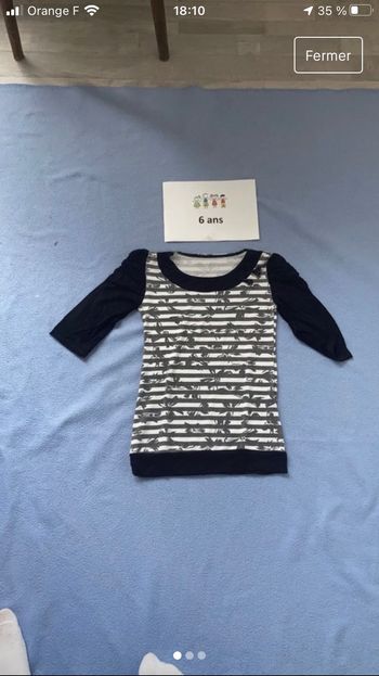 Pull fin manche 3/4