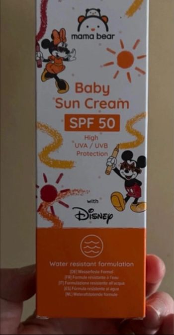 Crème spf 50 bebe 