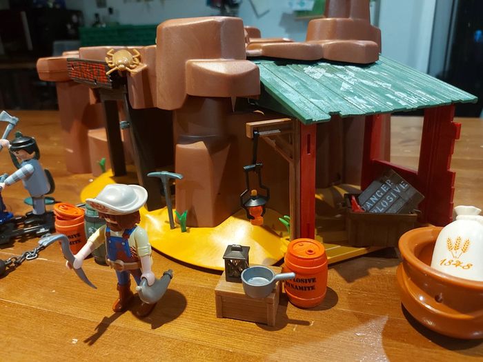 Playmobil mine d'or avec explosifs - photo numéro 2