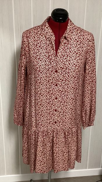Robe  à volant m.longues 42/44