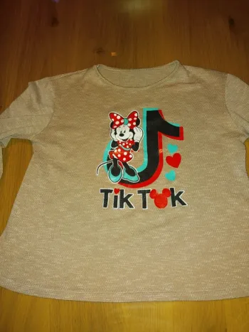 Tee shirt Tik tok Minnie Fille