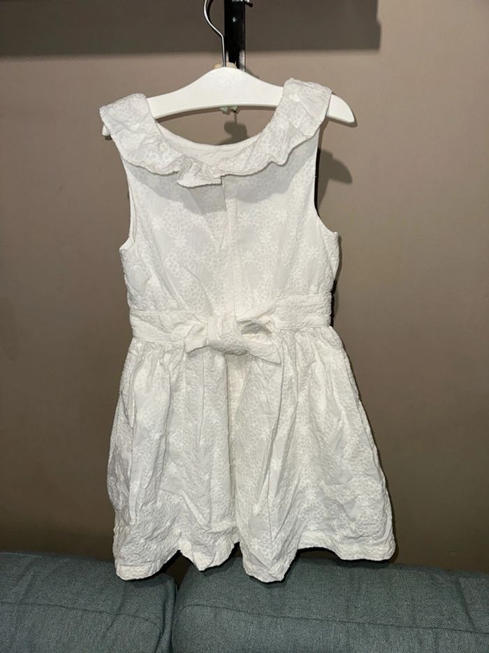 Robe blanche Fille 8 ans Sergent Major - photo numéro 2
