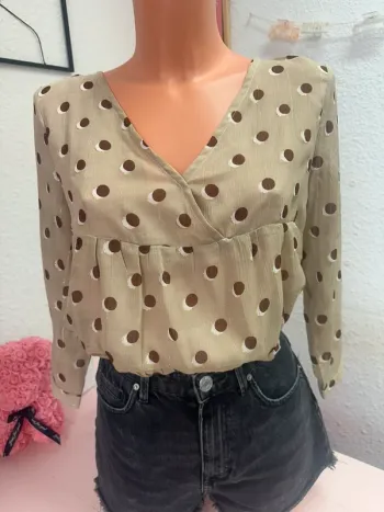Blouse à pois Charlior taille M