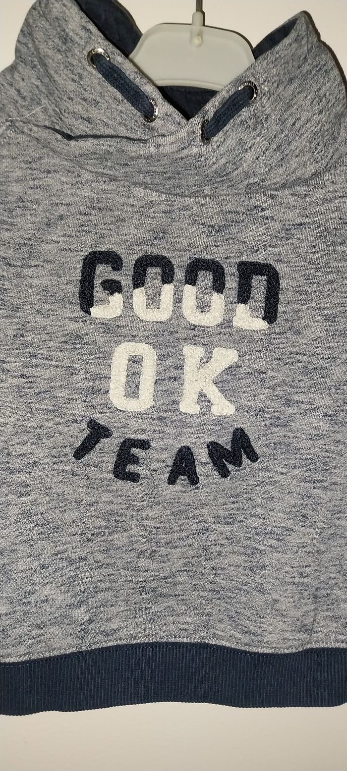 Sweat/ Pull gros col Okaidi Excellent état 2 ans - photo numéro 2