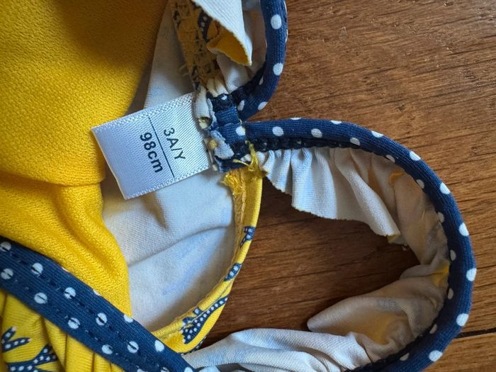 Maillot de bain okaïdi 3 ans fille très bon état - photo numéro 3