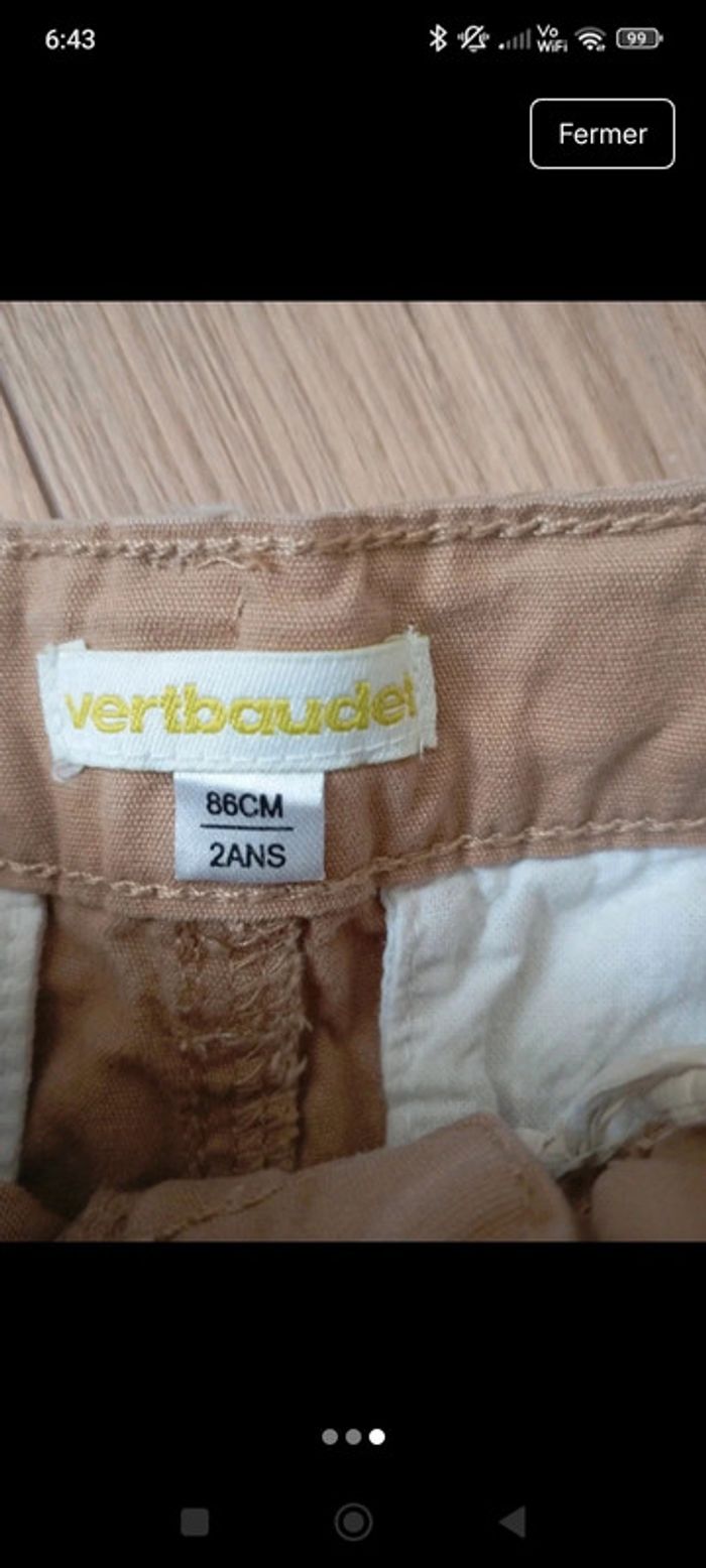 Bermuda 2 ans garçon - photo numéro 3