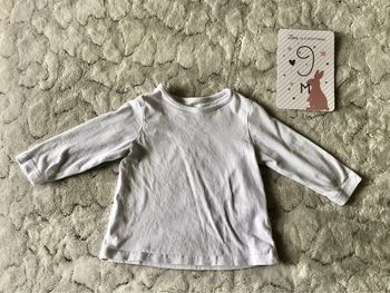 Haut manches longues bébé 9 mois Tex