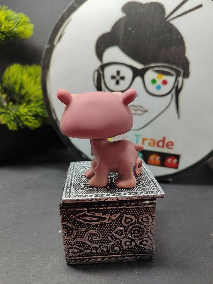 Lps01165 My Littlest Petshop Pet Shop LPS Hippopotamus Hippopotame 1415 - photo numéro 2