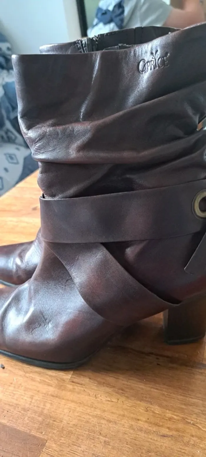 Bottines marron - photo numéro 8